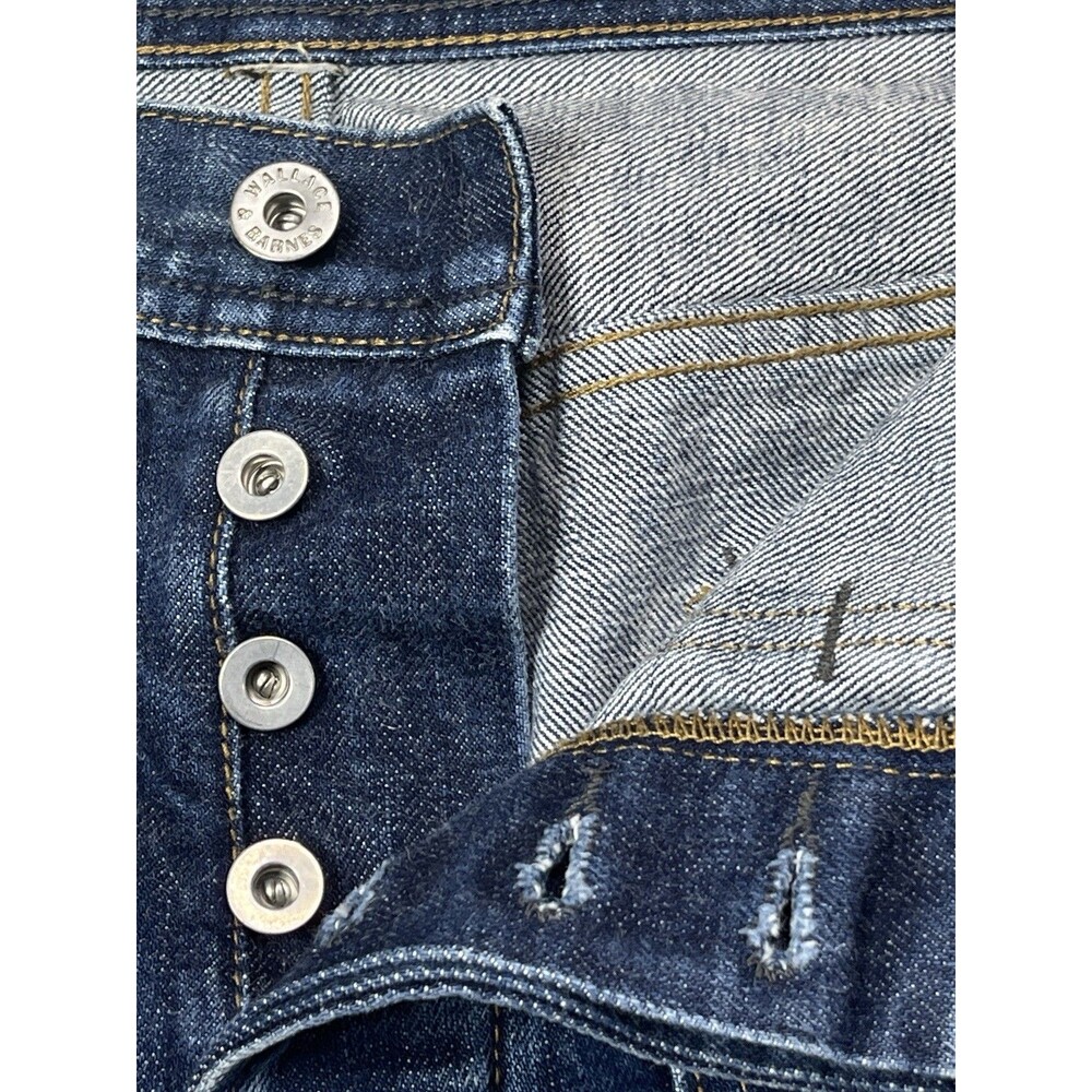 Wallace & Barnes J.Crew Carpenter Jeans 32x29 Denim Fatigue Utility Workwear - Picture 9 of 11